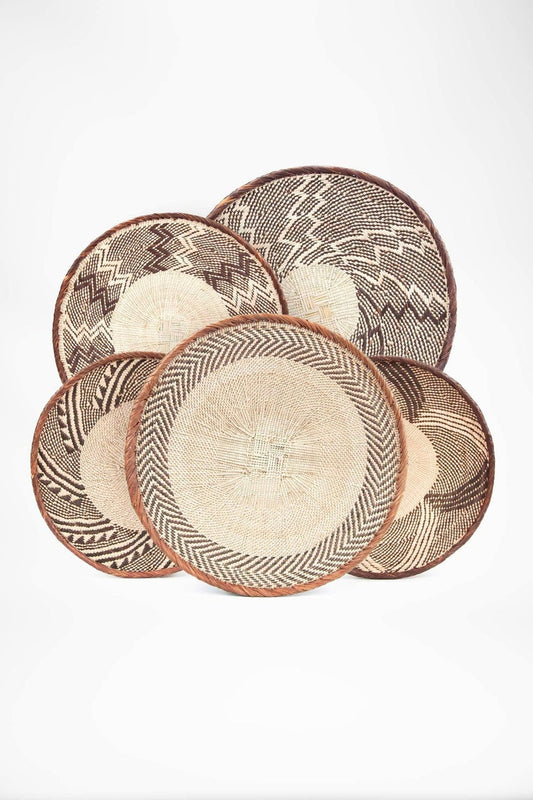 Set of 5 Binga Woven Baskets