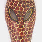 Giraffe Head Wooden Mask
