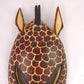 Giraffe Head Wooden Mask