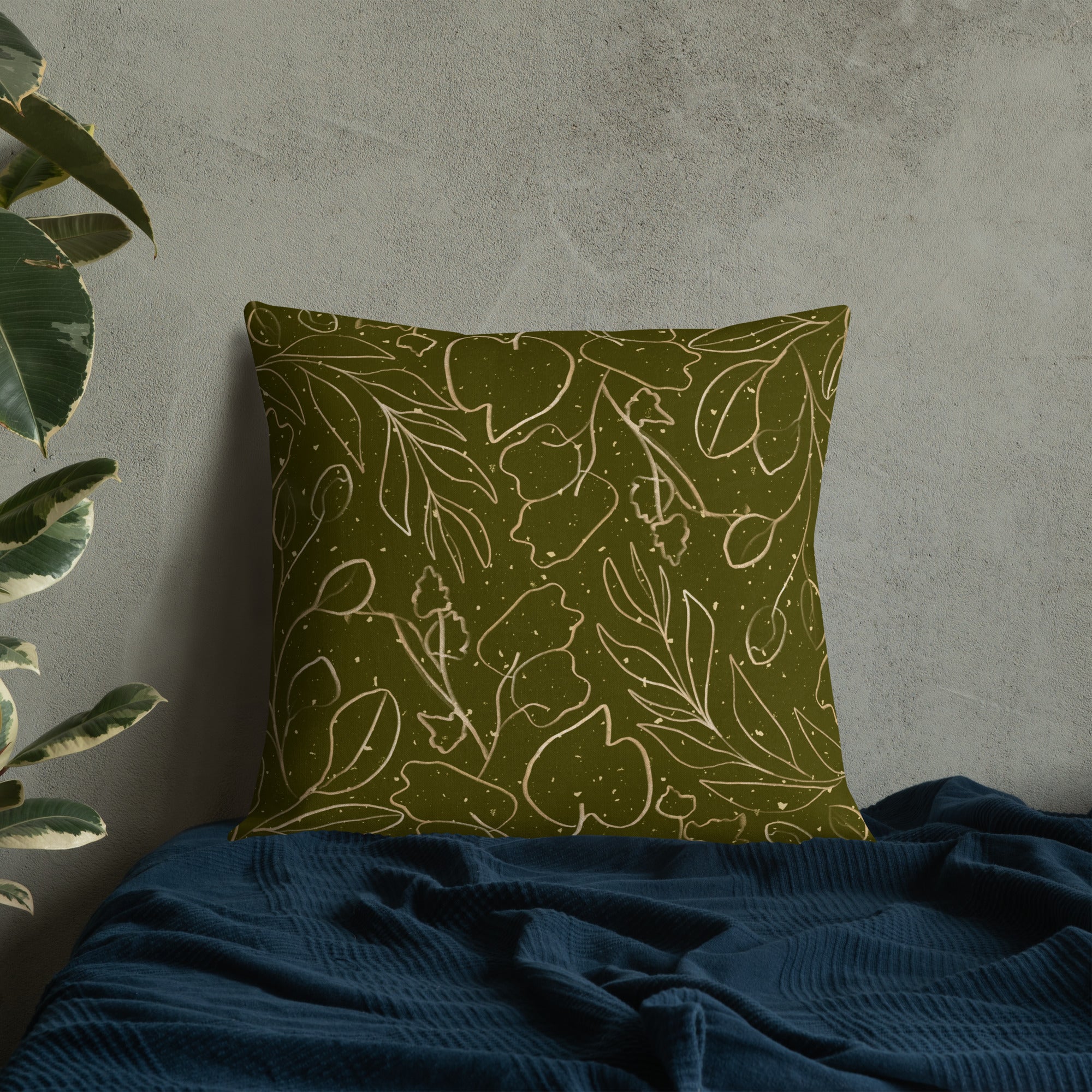 Gold Trace Leaves