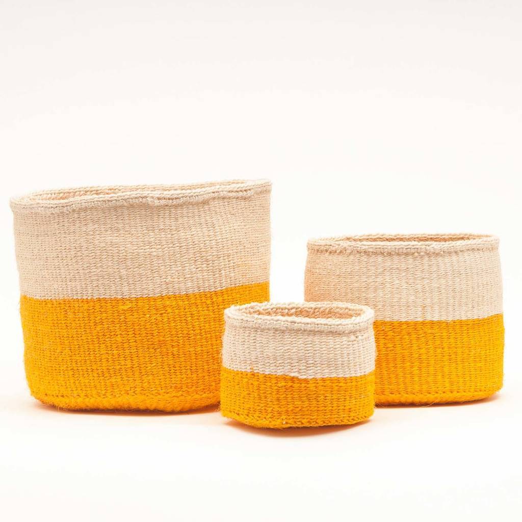 Sisal Handwoven Storage Basket