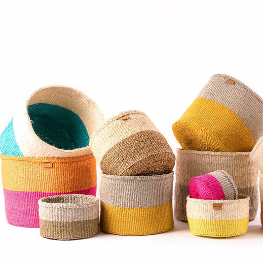 Sisal Handwoven Storage Basket