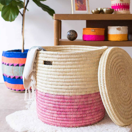 Raspberry Trim Basket